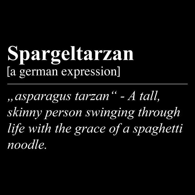 Asparagus Funny German Idiom