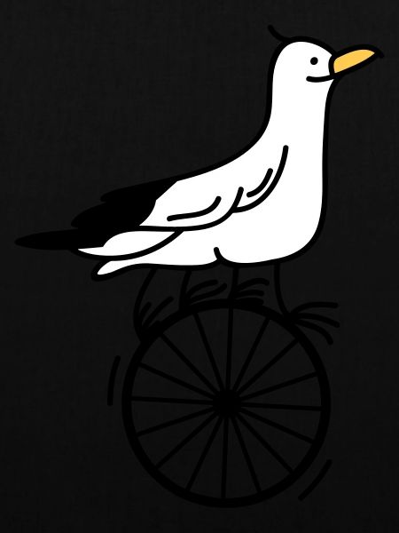 begabte Möwe