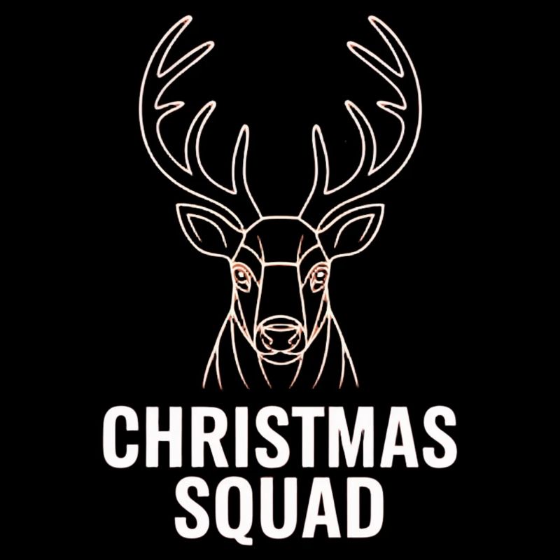 Neon Deer Squad Noël