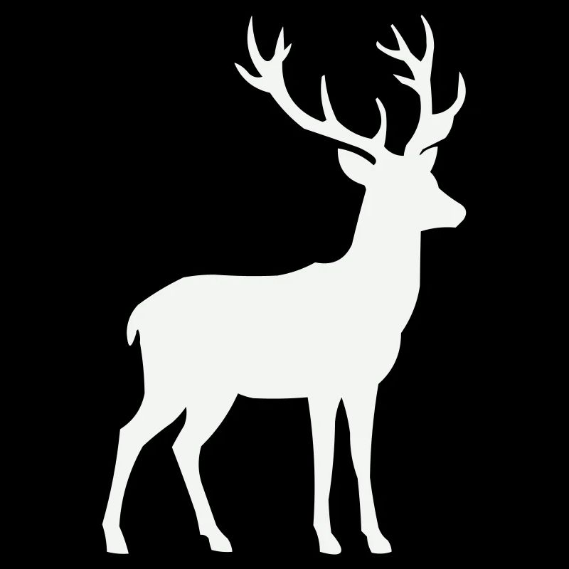 Hirsch Silhouette