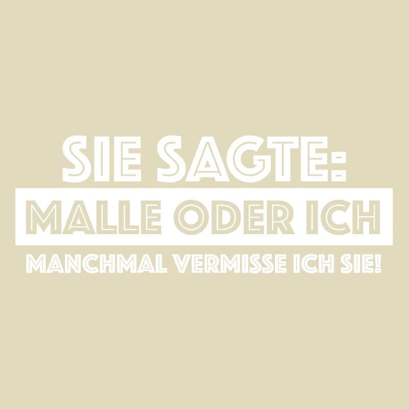 Sie sagte Malle oder ich | Bier, Party