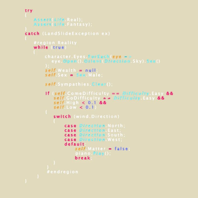 Is This The Real Life Coding Programming