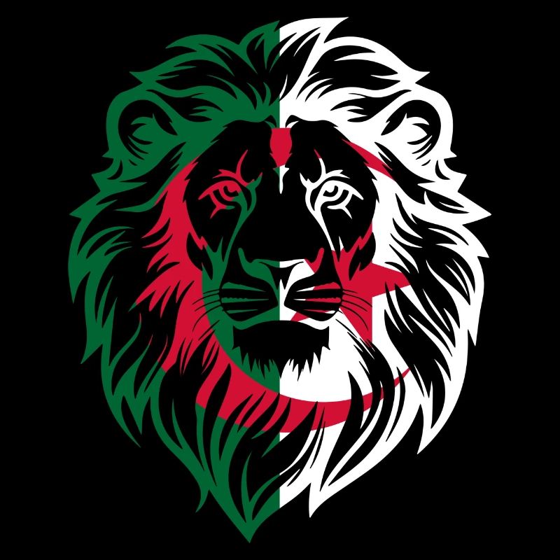 Algerischer Löwe - Algerien Geschenkidee