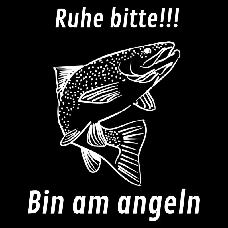 Ruhe, bin angeln