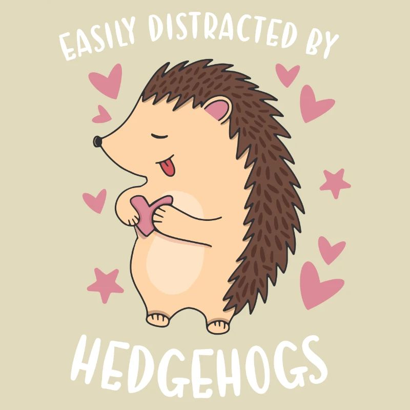 Hedgie Easily Distracted By Hedgehogs Hedgehog