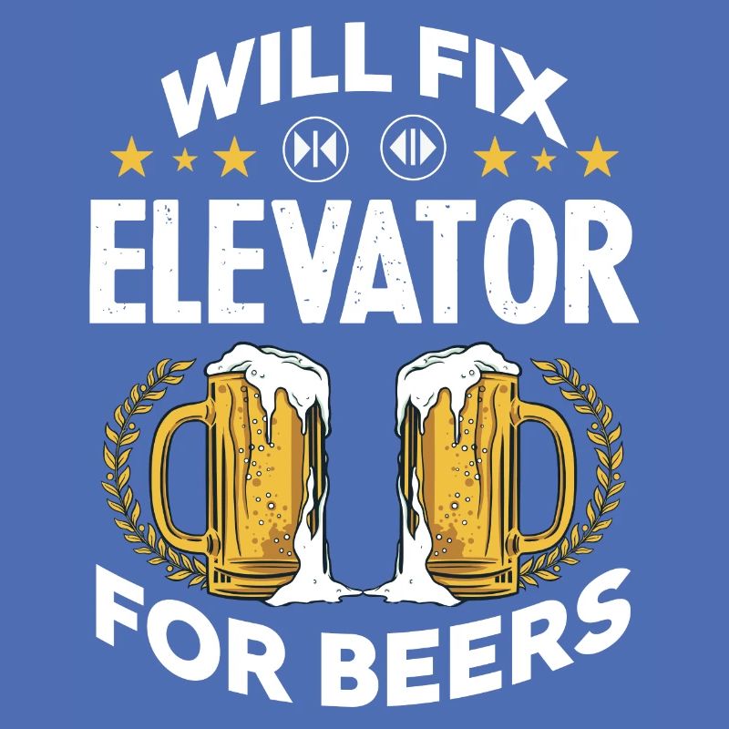 Will Fix Elevators - Elevator Mechanic Beer