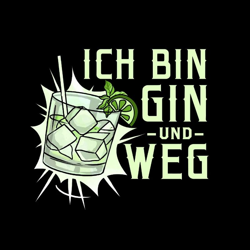 Ich bin Gin und weg