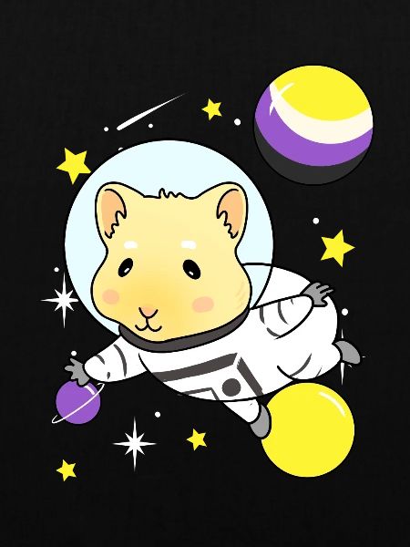 Nichtbinäres Meerschweinchen Nonbinary Pride
