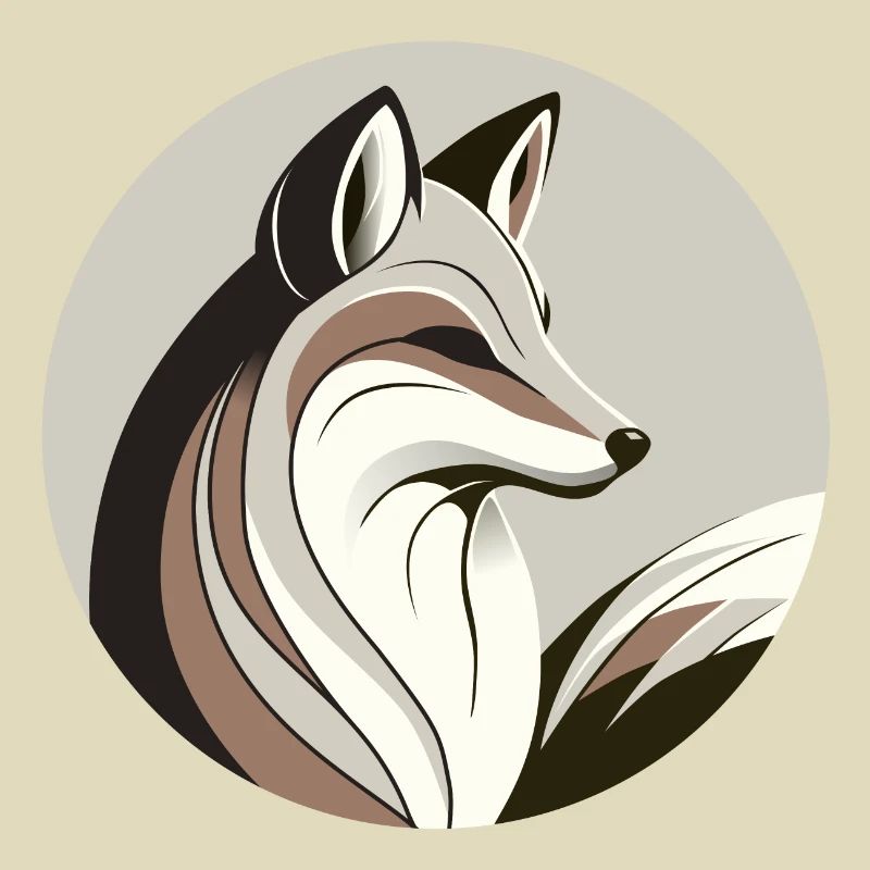 Fuchs im Kreis