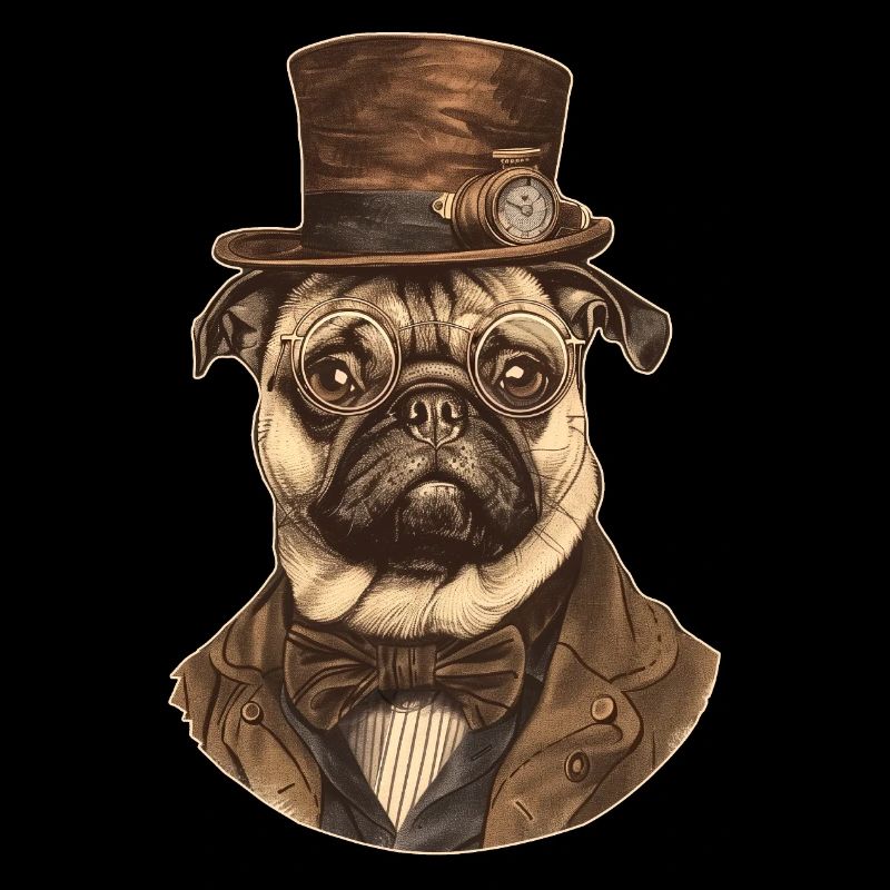 Pug Vintage