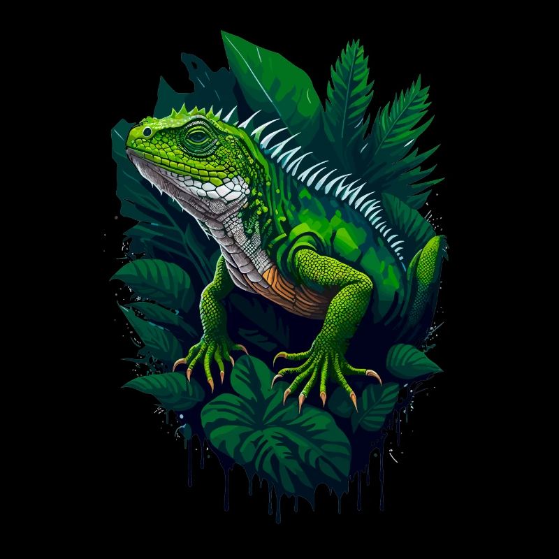 Iguana rettile