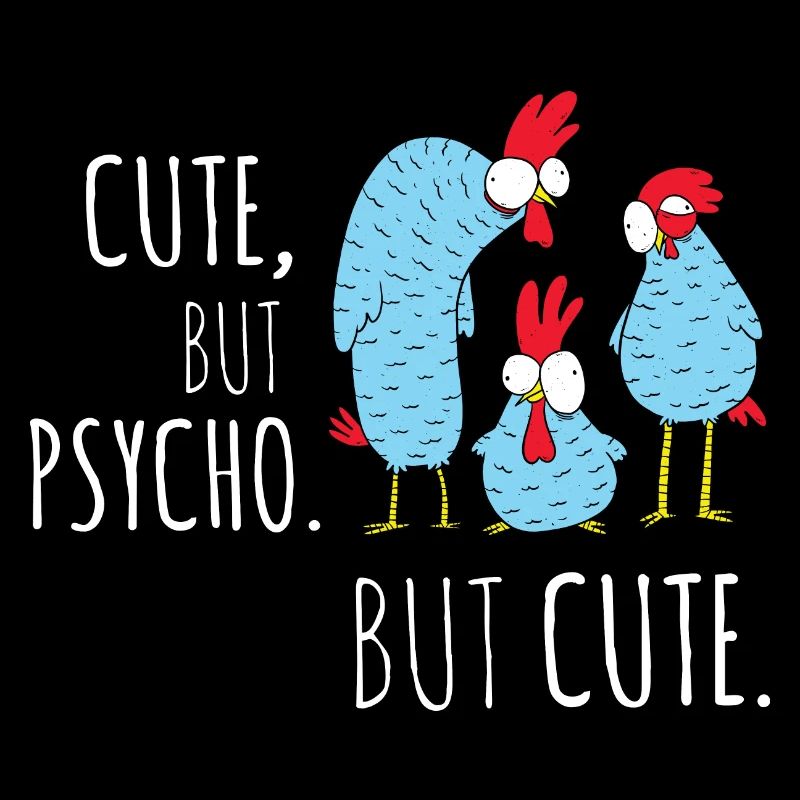 Huhn Hühner Lustiger Spruch