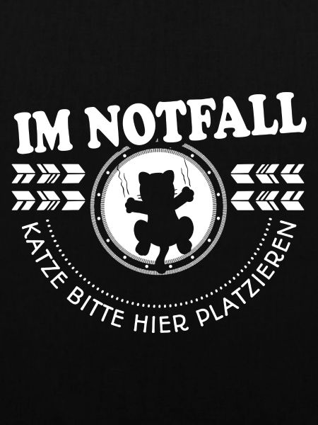 Katzen Tshirt Notfall