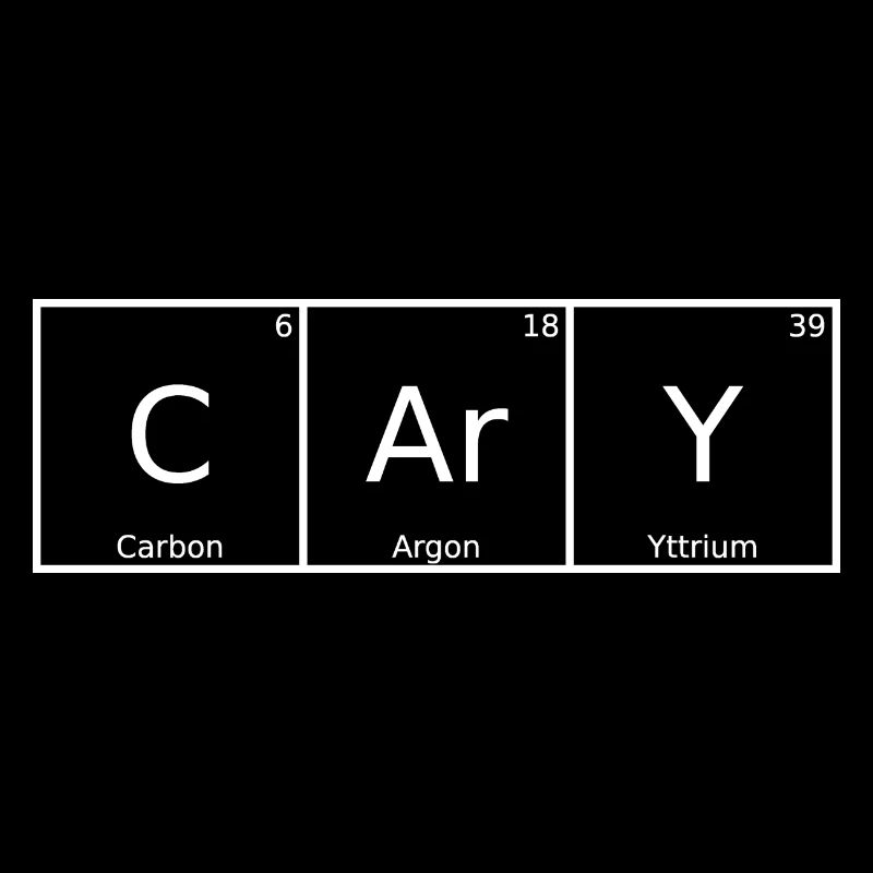 Cary Nom Prénom Chimie Éléments du tableau périodique