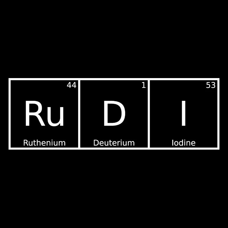 Rudi Surname First Name Chemistry Periodic Table Elements