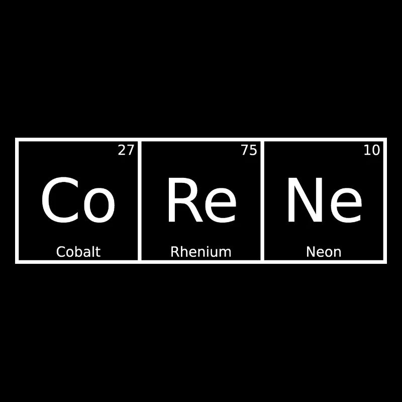 Corene Nom Prénom Chimie Tableau périodique Éléments