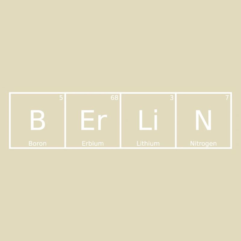 Berlin Name First Name Chemistry Periodic Table Elements