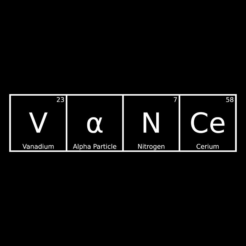 Vance Last Name First Name Chemistry Periodic Table Elements