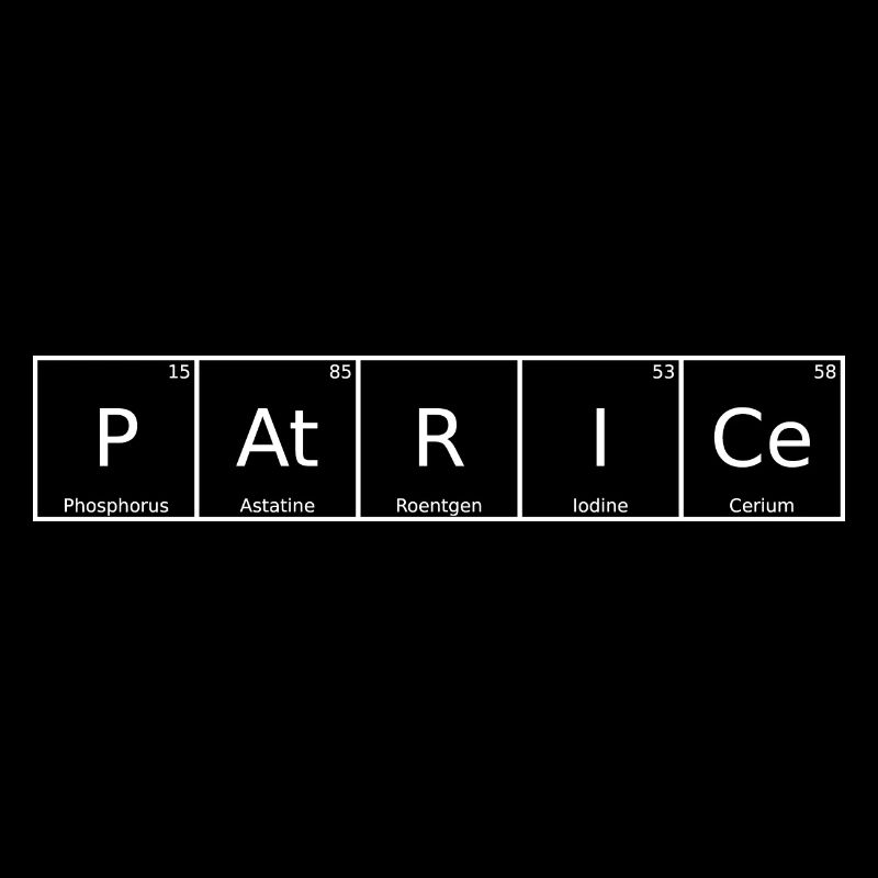 Patrice Name First Name Chemistry Periodic Table Element