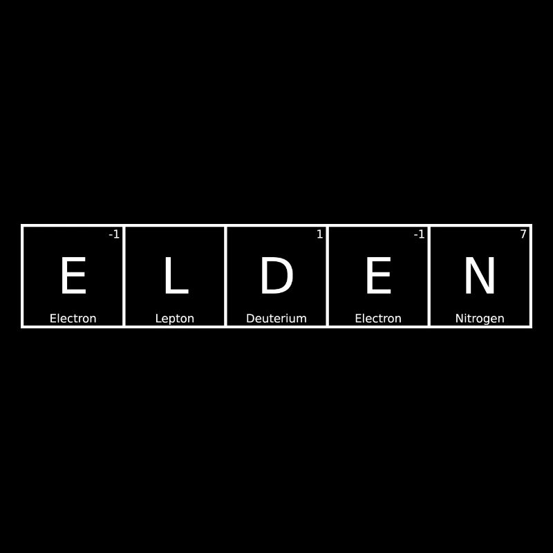 Elden Nom Prénom Chimie Tableau périodique Éléments