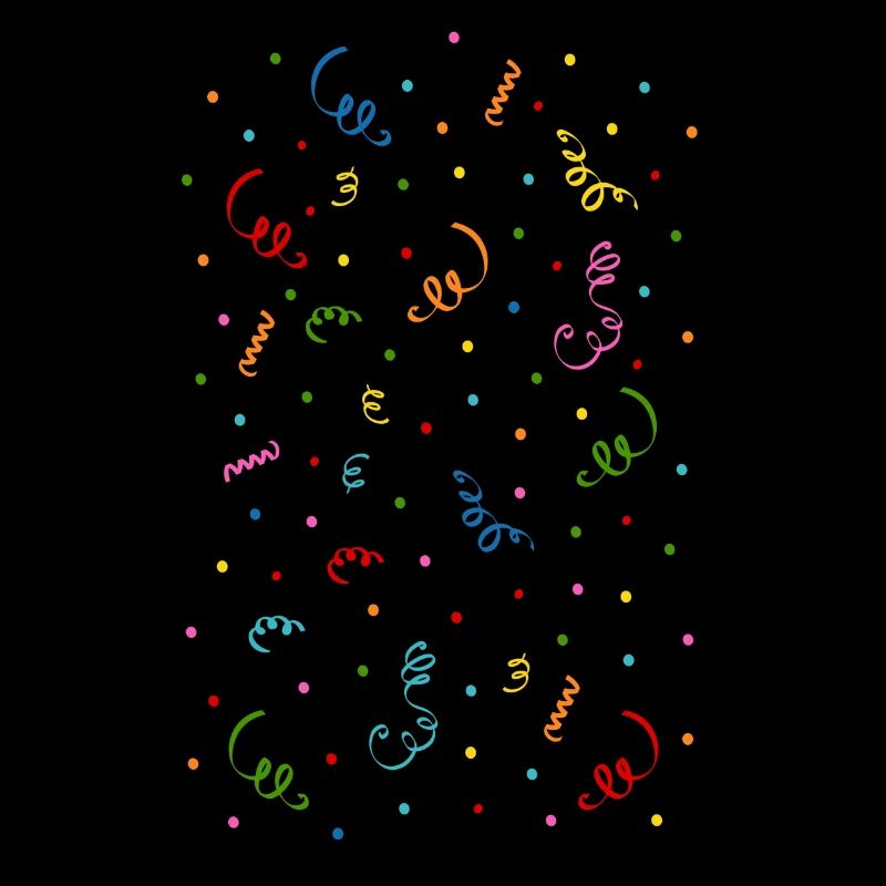 Serpentins confettis