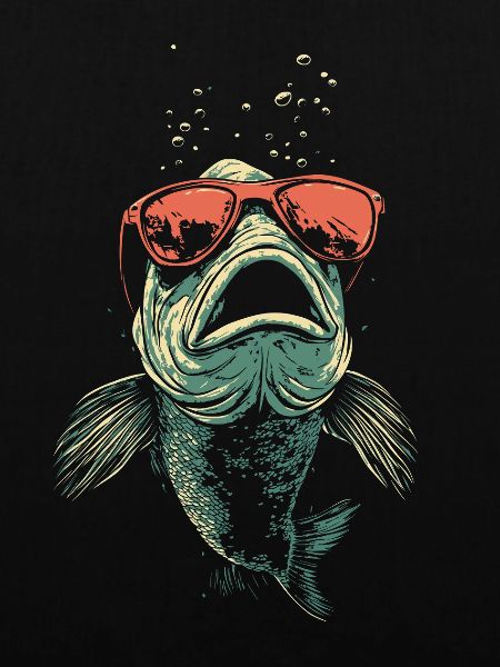 Fisch mit Sonnenbrille