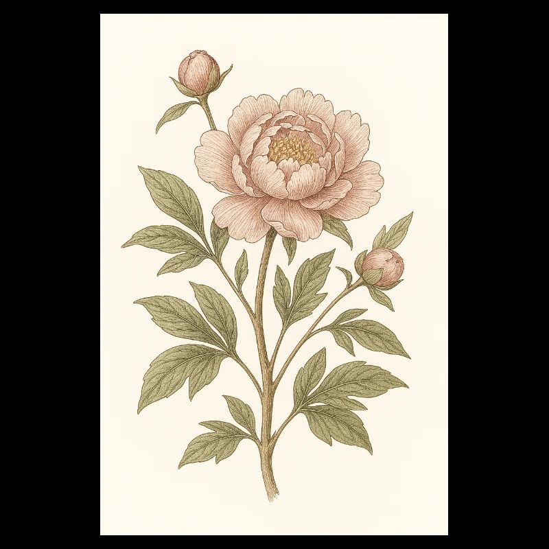Une fleur classique