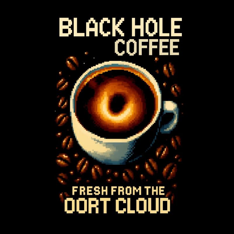 Black Hole Coffee Pixel Roast