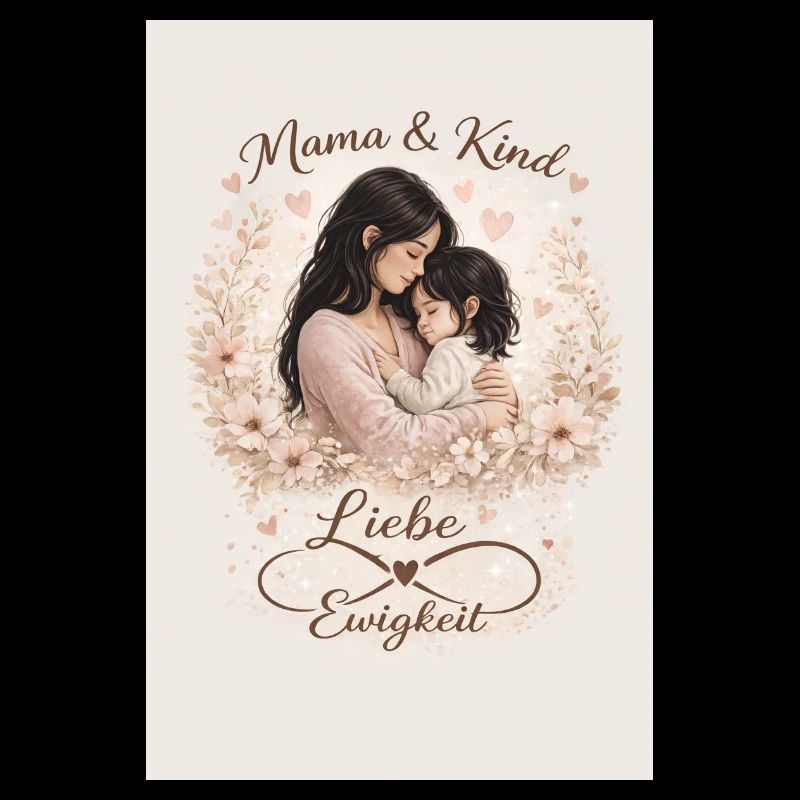 Ewige Liebe Mutter und Kind 