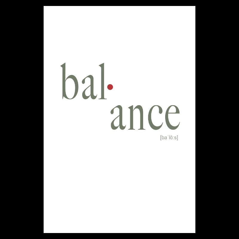 Conception de typographie équilibrée avec transcription phonétique