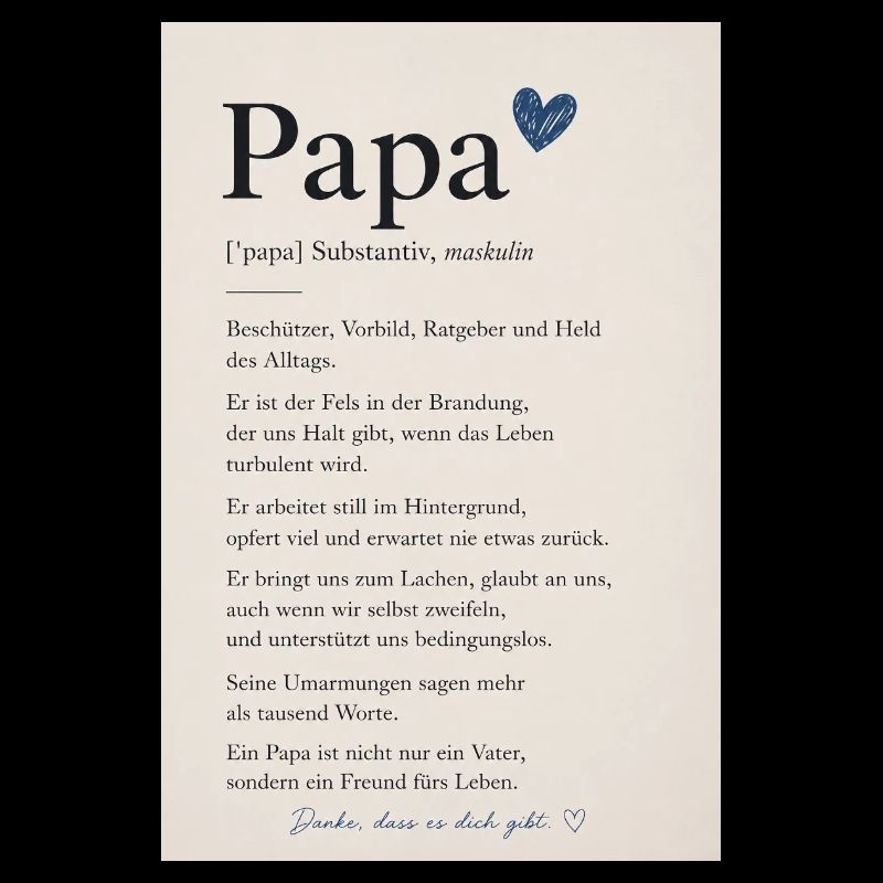 Danke Papa