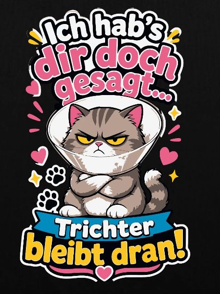 Kater mit Trichter
