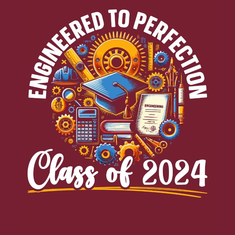 Graduate engineering graduation class 2024