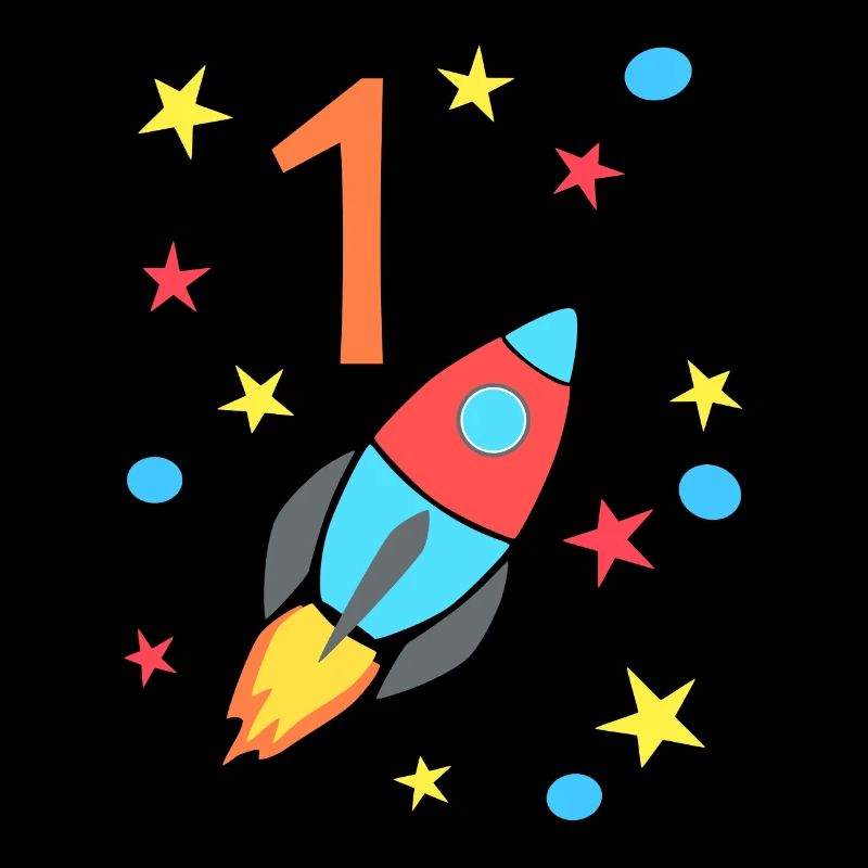 Birthday Rocket 1