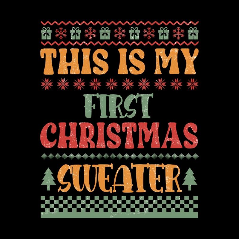 Noël, Premier, Noël, Noël, Vilain pull