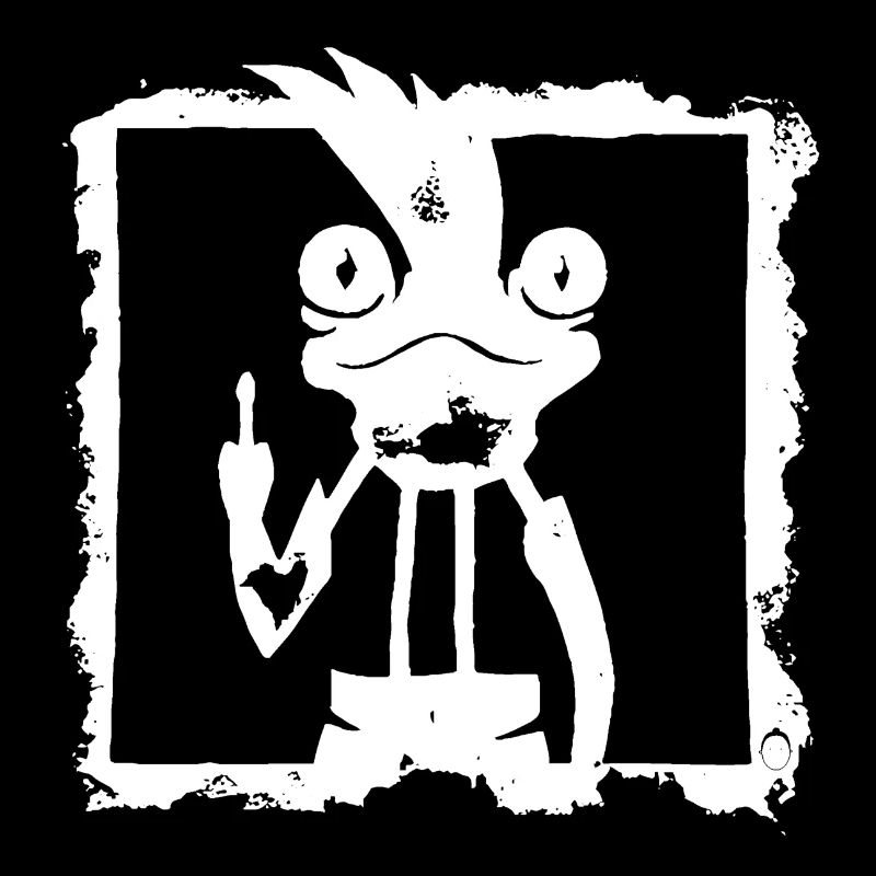 PUNKERFROSCH design blanc
