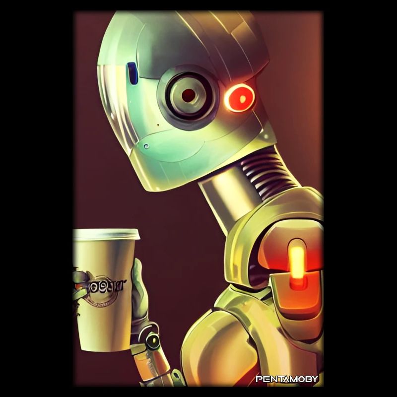 Robot Coffee Future Science Machine