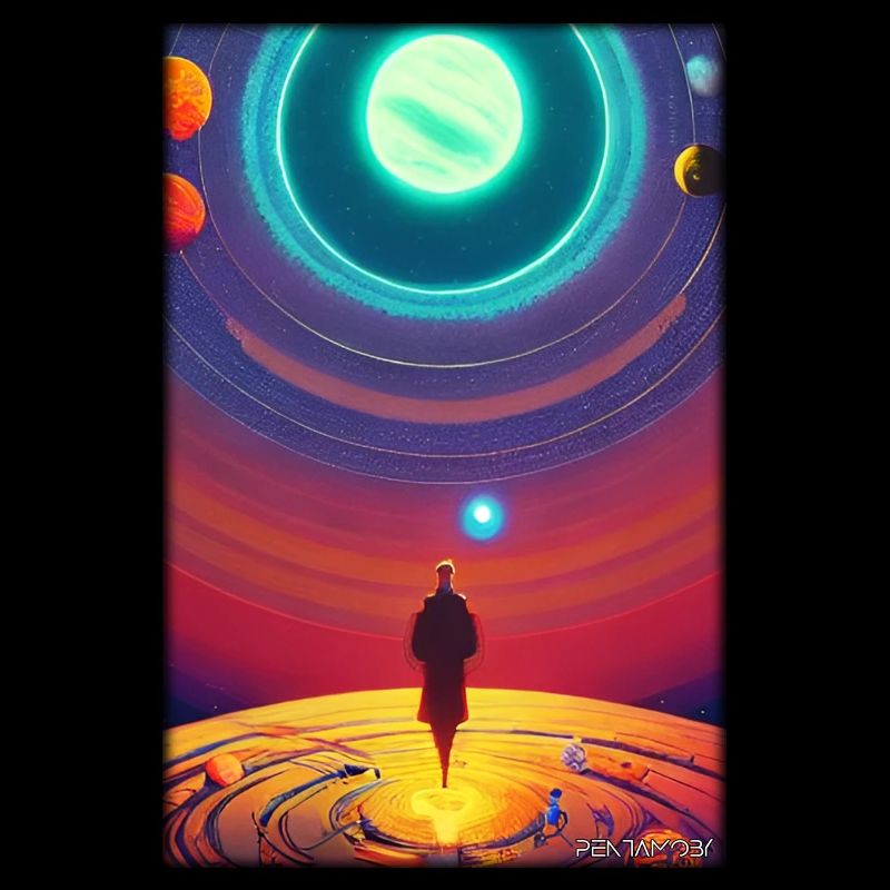 Galaxy Cosmos Universe Solar System Astronaute