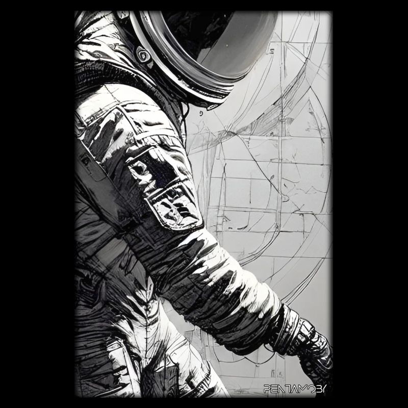 Astronaut Future Sci-Fi Technology