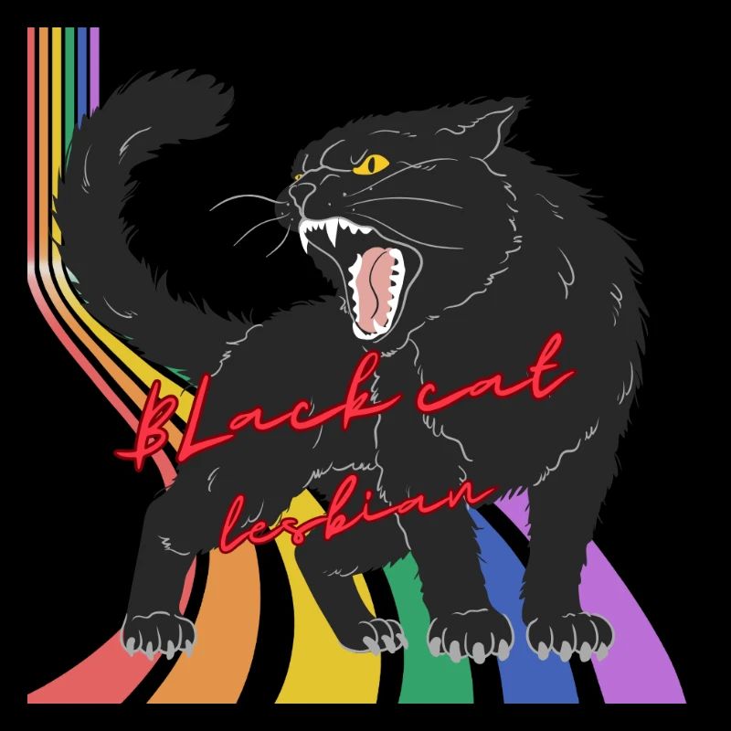 Schwarze Katze