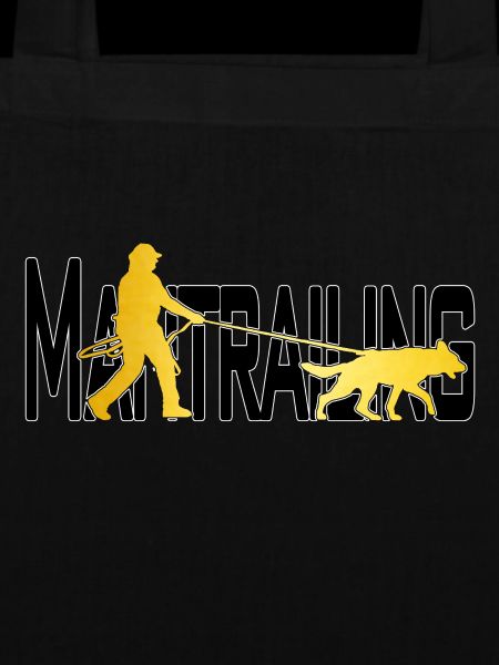 Mantrailing Gold/schwarz