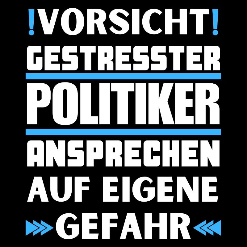 Gestresster Politiker nicht ansprechen!