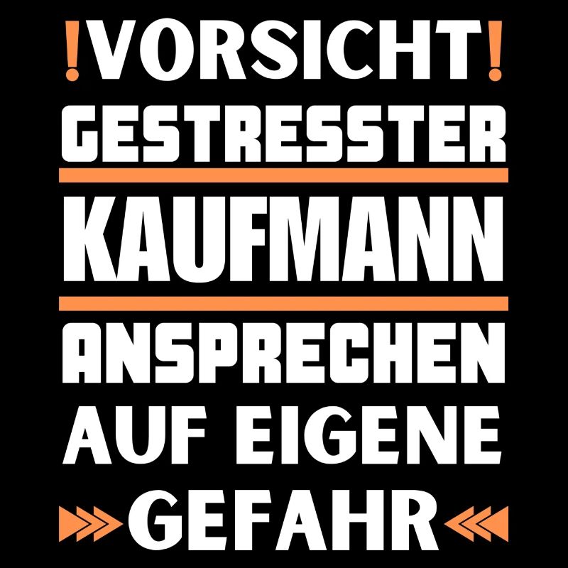 Gestresster Kaufmann nicht ansprechen!