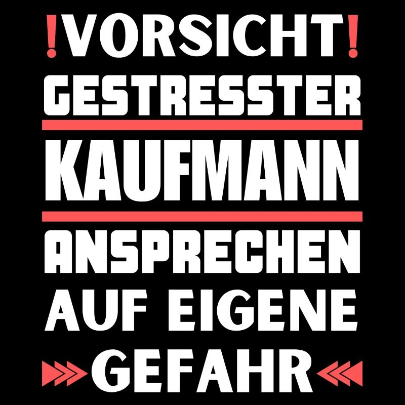 Gestresster Kaufmann nicht ansprechen!