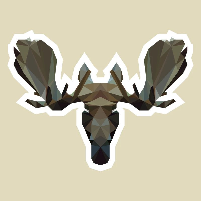 Low Poly Moosehead