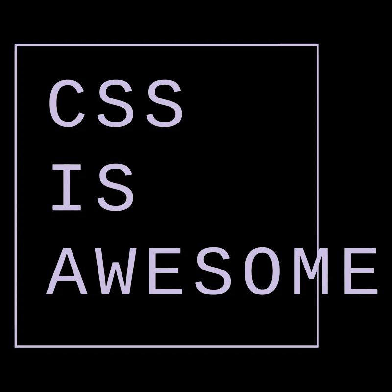 css is awesome webdesign