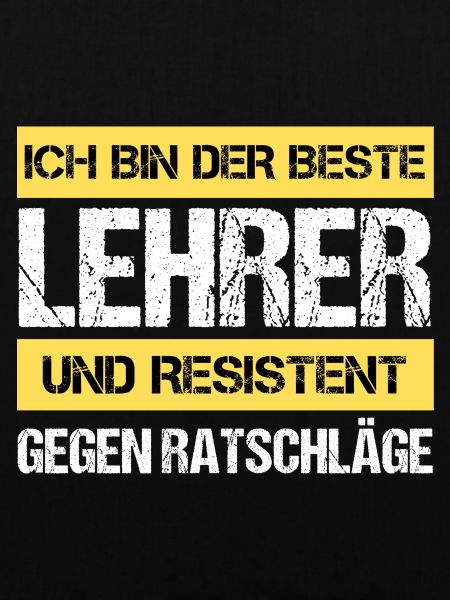 Resistenter Lehrer