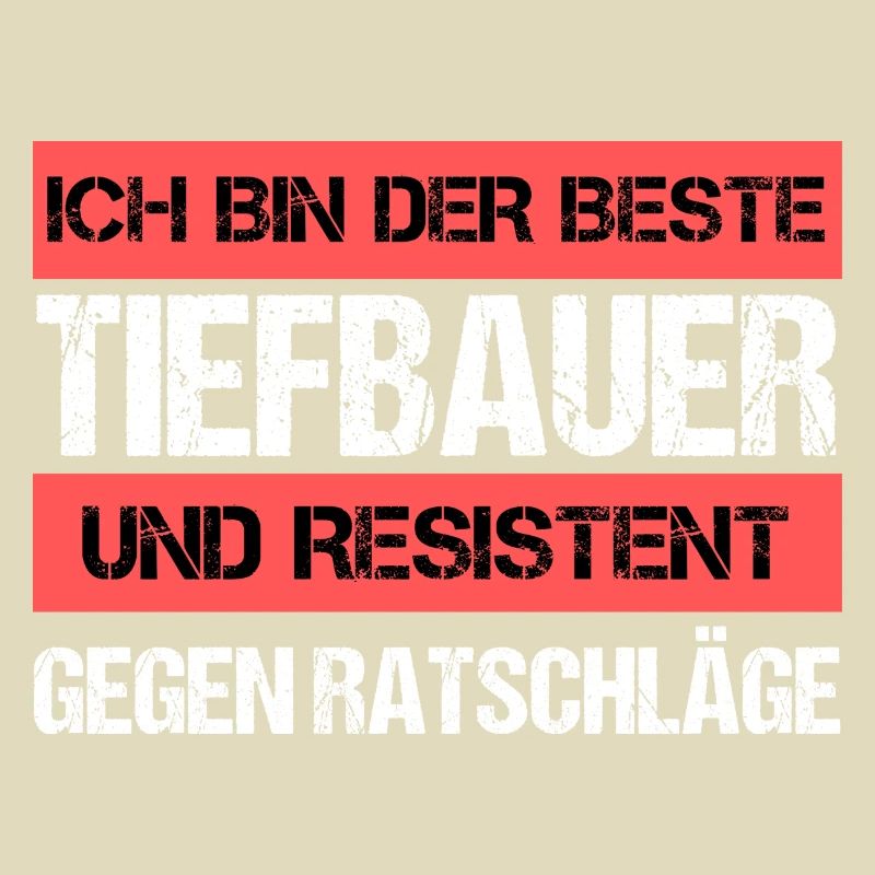Resistenter Tiefbauer