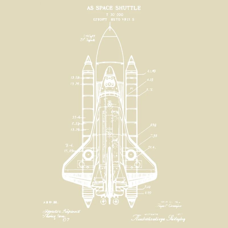 Plan de la navette spatiale