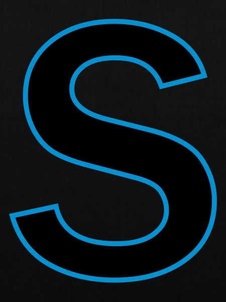 letter s vector
